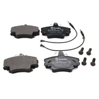 BREMBO P68008 Bremsbel&auml;ge + Warnkontaktkabel DACIA LADA PEUGEOT RENAULT vorne