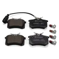 Bremsbel&auml;ge + Wako FORD Galaxy WGR SEAT Alhambra 7V VW Sharan 7M hinten