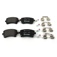 Bremsen FORMULA Z Bremsscheiben + BREMBO Bel&auml;ge f&uuml;r AUDI RS6 C5 vorne + hinten