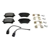 BREMBO Bremsscheiben + Bel&auml;ge + Wako VW MULTIVAN TRANSPORTER T5 2E3 vorne hinten