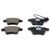 BREMBO Bremsscheiben + Bel&auml;ge + Wako VW MULTIVAN TRANSPORTER T5 2E3 vorne hinten