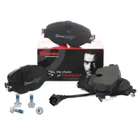 BREMBO Bremsbel&auml;ge + WAKO AUDI A3 8V SEAT LEON 5F VW GOLF VII PASSAT 3G vorne