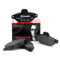 BREMBO Bremsbel&auml;ge Bremsbelagsatz f&uuml;r Fiat Panda Punto Seicento Lancia Y vorne