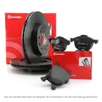 BREMBO Bremsen Bremsscheiben + Bremsbel&auml;ge SEAT AROSA VW LUPO POLO 6N1 6N2 vorne