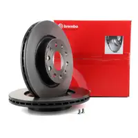 BREMBO Bremsscheiben + Bel&auml;ge + Wako AUDI A3 SEAT SKODA VW GOLF 5 6 vorne hinten