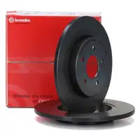 BREMBO Bremsscheiben Satz f&uuml;r Ford Mondeo III Jaguar X-Type hinten 08.9734.11