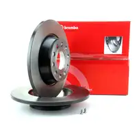 BREMBO Bremsscheiben f&uuml;r Audi A3 Q3 Seat Skoda Golf 5 6 Jetta hinten 08.A202.11
