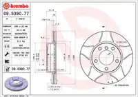 Brembo MAX LINE Bremsscheiben + Bel&auml;ge + Wako BMW 3er E46 316-323i 318/320d vorne hinten