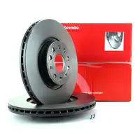 BREMBO Bremsscheiben A1 A3 Q3 TT f&uuml;r Seat Skoda Eos Golf 5 6 7 vorne 09.9772.11