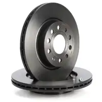 BREMBO Bremsscheiben f&uuml;r Audi A3 Seat Skoda VW Golf 5 6 Jetta vorne 09.9167.11