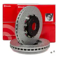 BREMBO Bremsscheiben Satz f&uuml;r MERCEDES-BENZ W204 CLK C209 W211 W212 63AMG vorne