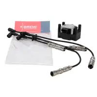 BREMI Z&uuml;ndkabelsatz 223H200 + BBT Z&uuml;ndspule AUDI A3 A4 SEAT SKODA VW GOLF IV 1.6