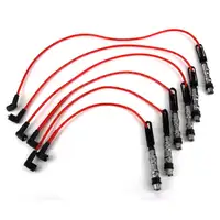 BREMI Z&uuml;ndkabelsatz + Z&uuml;ndspule + 6x BOSCH Z&uuml;ndkerze f&uuml;r VW BORA GOLF IV 2.8 V6