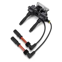 BREMI Z&uuml;ndspule + 4x BOSCH Z&uuml;ndkerze AUDI A4 B5 A6 C4 C5 VW Passat 3B 1.8