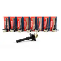 8x BREMI Z&uuml;ndspule + Kerzenstecker f&uuml;r BMW BENZINER M50 M52 M54 M62 M73 S50 S62