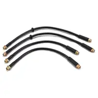 Fischer Stahlflex PO 113-4 Bremsschlauch Satz AUDI Q7 PORSCHE Cayenne VW Touareg