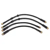Fischer Stahlflex PO 3113-4 Bremsschlauch Satz PORSCHE Cayenne (9PA) S / GTS / Turbo