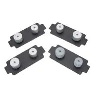 2x Bremstr&auml;gerplatte 36/40mm PORSCHE Boxster Cayman 986 987 vorne / hinten 99635108802