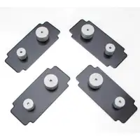 2x Bremstr&auml;gerplatte 36/44mm PORSCHE 911 (997) vorne / hinten 99635108901