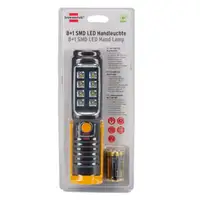 BRENNENSTUHL 8+1 SMD LED Handleuchte Handlampe Arbeitslampe Werkstattlampe