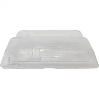 Kennzeichenleuchte GEH&Auml;USE + BLENDE + GL&Uuml;HBIRNE f&uuml;r OPEL ASTRA G 1224052+1224053