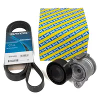 CONTI 6PK1836 Keilrippenriemen + SNR Spanner f&uuml;r BMW 1er E87 3er E90-93 M47 M57