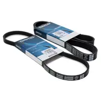 2x CONTI 6PK1836 + 4PK830 Keilrippenriemen BMW E87 118d 120d E90 E91 318d 320d M47 N47