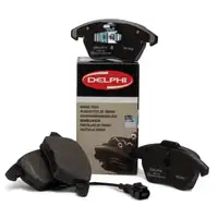 DELPHI Bremsbel&auml;ge + Wako AUDI A1 A3 SEAT SKODA VW GOLF 4 5 6 PASSAT POLO vorne