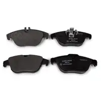 DELPHI Bremsbel&auml;ge f&uuml;r MERCEDES-BENZ W204 C204 S204 A207 C207 X204 R172 hinten
