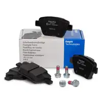 DELPHI Bremsbel&auml;ge AUDI A1 A3 8P SEAT LEON SKODA OCTAVIA VW GOLF 6 TOURAN hinten