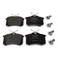 DELPHI Bremsbel&auml;ge AUDI A4 A6 A8 TT SKODA OCTAVIA SUPERB VW GOLF 4 5 6 7 hinten