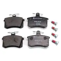 DELPHI Bremsbel&auml;ge AUDI 100 200 80 90 A4 A6 A8 SEAT EXEO VW GOLF 1 PASSAT hinten