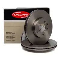 DELPHI Bremsscheiben Satz f&uuml;r VW MULTIVAN TRANSPORTER T5 T6 16 Zoll PR-2E3 vorne