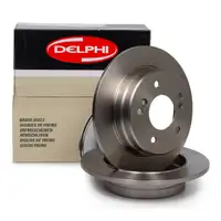 DELPHI Bremsscheiben Satz MERCEDES C-KLASSE W202 C180-36AMG C200-250D hinten