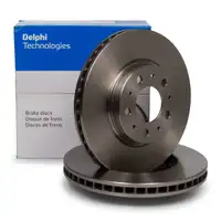 DELPHI Bremsscheiben Satz f&uuml;r VOLVO 850 960 I II C70 I S70 S90 V70 I V90 vorne