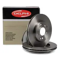DELPHI Bremsscheiben Satz MERCEDES-BENZ 190 W201 E-KLASSE W124 SL C/C107 vorne