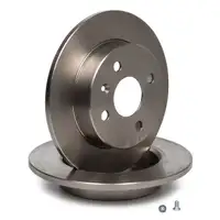 DELPHI Bremsscheiben Satz OPEL Astra G H Meriva A hinten 569111 / 9196587