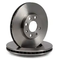 DELPHI BG3404 Bremsscheiben Satz f&uuml;r OPEL ASTRA G 4-Loch vorne 569059