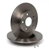 DELPHI Bremsscheiben f&uuml;r OPEL ASTRA G H CORSA C MERIVA A B ZAFIRA A B hinten