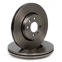 DELPHI Bremsscheiben f&uuml;r RENAULT CAPTUR CLIO MEGANE SCENIC TWINGO WIND vorne