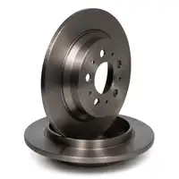 DELPHI Bremsscheiben f&uuml;r VOLVO S60 S70 S80 V70 I II XC70 CROSS COUNTRY hinten