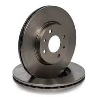 DELPHI Bremsscheiben ALFA ROMEO MITO f&uuml;r FIAT 500 PANDA PUNTO QUBO STILO vorne