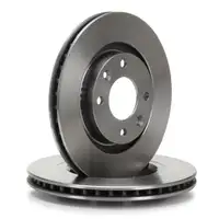 DELPHI BG3620 Bremsscheiben Satz CITROEN C3 C4 PEUGEOT 206 207 208 307 vorne