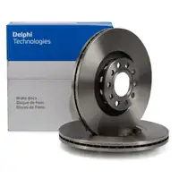DELPHI Bremsscheiben f&uuml;r AUDI A4 A6 SEAT EXEO SKODA SUPERB VW PASSAT (3B) vorne