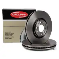 DELPHI Bremsscheiben Satz f&uuml;r AUDI A4 (B5 B6 B7) A6 (C5 C6) SEAT EXEO (3R) vorne