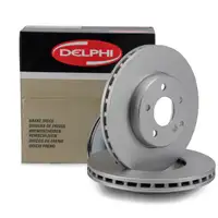 DELPHI Bremsscheiben Satz f&uuml;r MERCEDES-BENZ E-KLASSE W211 S211 VF211 vorne