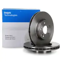 DELPHI Bremsscheiben Satz MERCEDES V-KLASSE VIANO VITO / MIXTO W639 W447 vorne