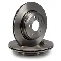 DELPHI Bremsscheiben Satz f&uuml;r BMW E60 E61 520-530i 520-530d E63 E64 630i hinten