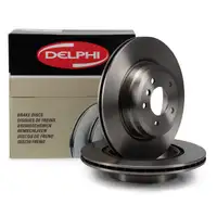 DELPHI Bremsscheiben f&uuml;r BMW 3er E90 E91 E92 E93 325-335i 325-335d X1 hinten