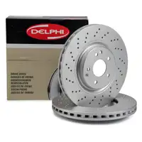 DELPHI Bremsscheiben Satz MERCEDES C-KLASSE W203 S203 CLK C/A209 SLK R171 vorne